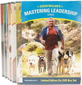 Cesar Millan Mastering Leadership Limited Edition 6 DVD box